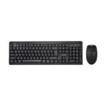 Combo Unno Klass KB6741BK teclado español y mouse inalámbrico