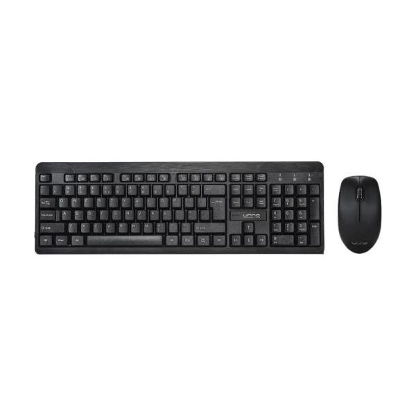 Combo Unno Klass KB6741BK teclado español y mouse inalámbrico