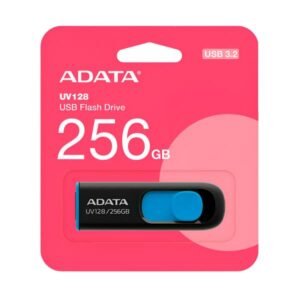 Memoria USB 256GB ADATA UV128 USB-A 3.2 GEN 1 AUV128-256G-RBE