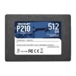 HD INTERNO sólido 512GB PATRIOT P210 2.5 PULG SATA III 520MB/S / 430MB/S P210S512G25 P210