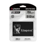HD INTERNO sólido 512GB Kingston KC600 2.5 PULG SATA III 550MB/S / 520MB/S SKC600/512G