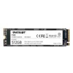 HD INTERNO sólido 512GB PATRIOT P300 M.2 2280 PCIE GEN3 X4 1700MB/S / 1100MB/S P300P512GM28 P300
