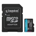 MicroSD Kingston Canvas Go! Plus 256 GB U3 V30 A2