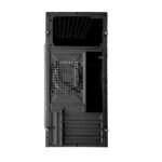 Case CM05KTRA002C MINI TOWER sin VENTILACIÓN INCLUIDA con PANEL LATERAL y con fuente de poder 600W