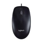 Mouse Logitech M90 óptico USB negro