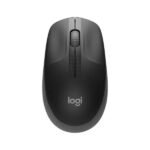 Mouse Logitech M190 inalámbrico gris de tamaño completo