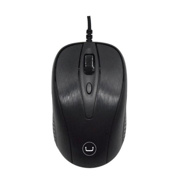 Mouse Unno Trek MS6513BK USB negro