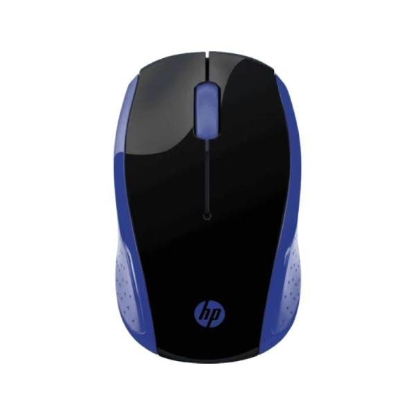 Mouse HP 200 azul inalámbrico USB