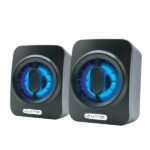 Parlantes Unno Techno SP9025BK 2.0 RGB