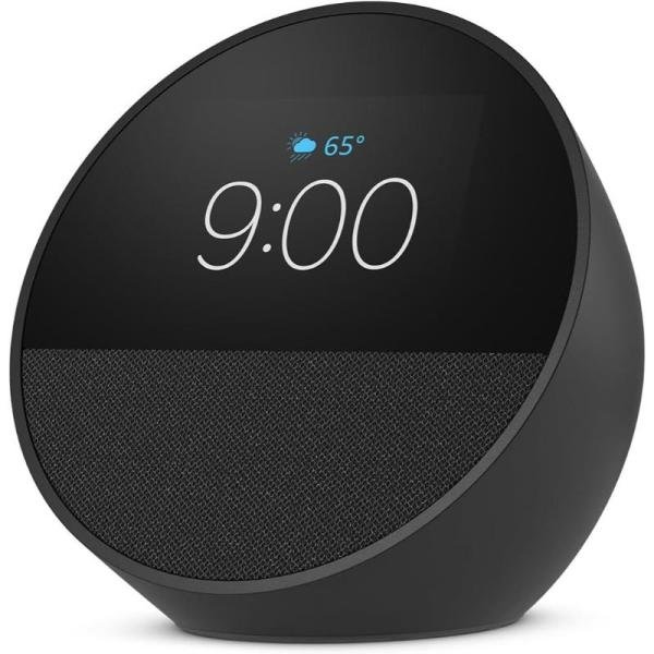 PARLANTE AMAZON ECHO SPOT SMART WIFI con ALEXA/negro