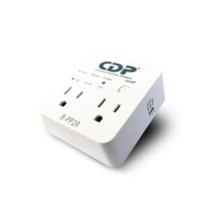 PROTECTOR CDP para REFRIGERADO (R-PP2R) 1800W/15AMP 2 TOMAS