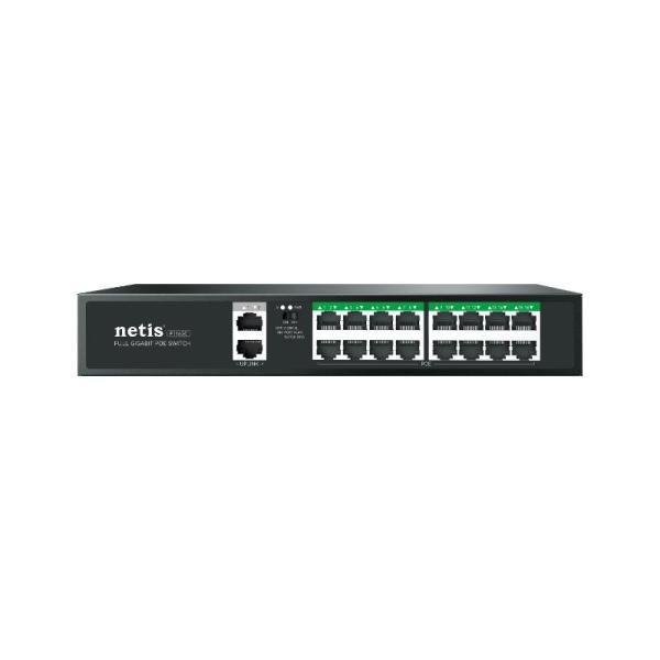 Switch Netis P116GC 16 puertos Gigabit PoE