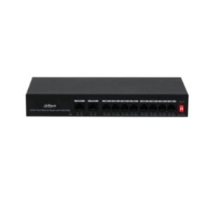 Switch Dahua PFS3010-8ET-65 de 8 puertos PoE y 2 enlaces