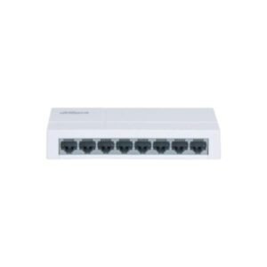 Switch Dahua PFS3008-8ET-L de 8 puertos Fast Ethernet