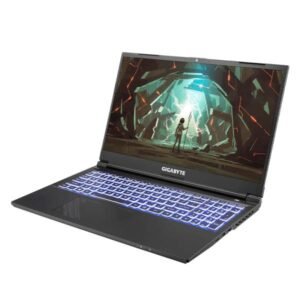 LAPTOP GAMING GIGABYTE G5 KF ESPAÑOL 15.6 PULG Intel CORE I5 12500H 8GB RAM DDR4 512GB SSD NVIDIA GEFORCE RTX 4060 8GB GDDR6 RGB WIN 11 HOME KF-E3US333SH