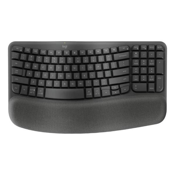 Teclado Logitech Wave Keys ergonómico en español