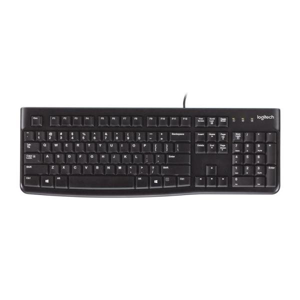 Teclado Logitech K120 USB en inglés