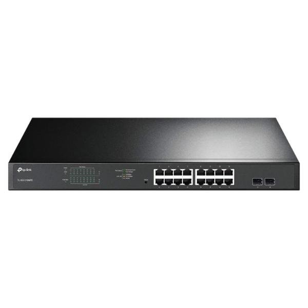SWITCH TP LINK TL-SG1218MPE 16 puertos GIGABIT PoE+ + 2 puertos SFP EASY SMART MANAGED ADMINISTRABLE