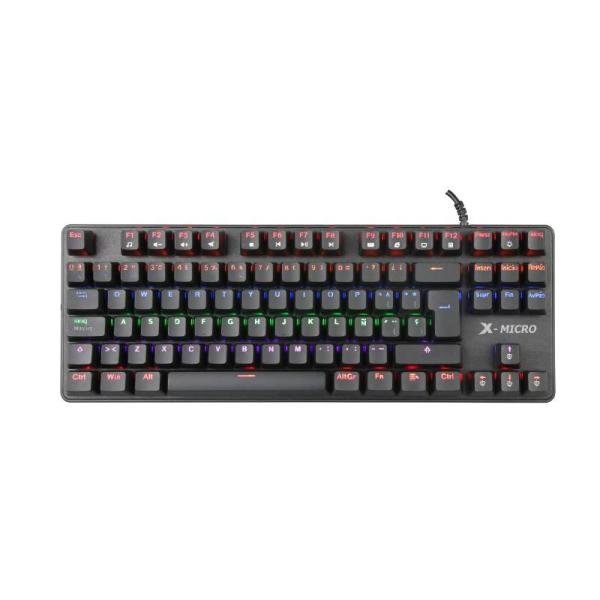 Teclado X-MICRO (XGK-914) MECANICO GAMING RGB/USB/ESPAÑOL