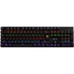 Teclado BOETEC (GMT-607) MECANICO RGB/USB negro