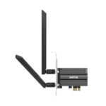 Tarjeta Netis F1 PCIe WiFi 6 AX3000 y Bluetooth 5.0