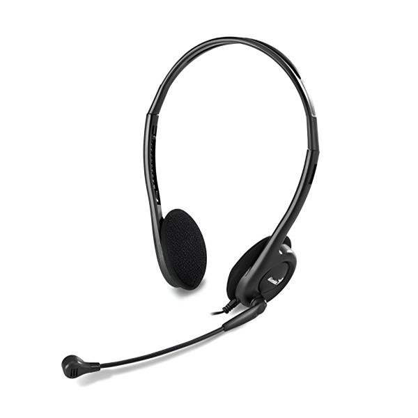 HEADSET GENIUS HS-200C ALÁMBRICO 2 CONECTORES de 3.5MM 31710151100