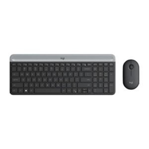 Teclado y mouse Logitech MK470 SLIM COMBO INALÁMBRICO 2.4 GHZ INGLÉS 920-009437