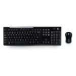 Teclado y mouse Logitech MK270 COMBO MEMBRANA INALÁMBRICO 2.4 GHZ INGLES 920-004536
