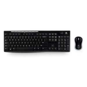 Teclado y mouse Logitech MK270 COMBO MEMBRANA INALÁMBRICO 2.4 GHZ INGLES 920-004536