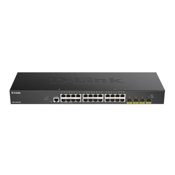 Switch D-Link DGS-1250-28XMP 24 Gigabit PoE+ y 4 SFP+
