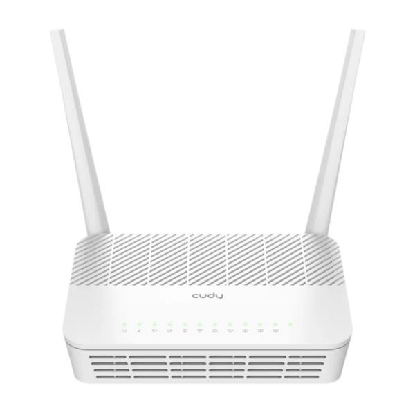 ROUTER CUDY GP1200 1.0 Wi-Fi 5GHz AC1200 GPON/EPON DUAL/ EASYMESH 2 antenas FIJAS