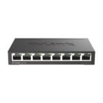 Switch D-Link DGS-108 metálico de 8 puertos Gigabit