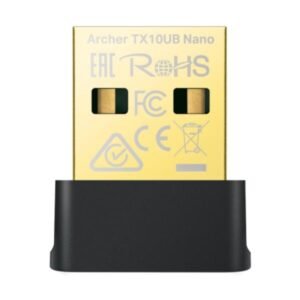 Adaptador BLUETOOTH 5.3 y WIFI 6 TP LINK ARCHER TX10UB NANO USB AX900 600 MBPS / 5 GHz