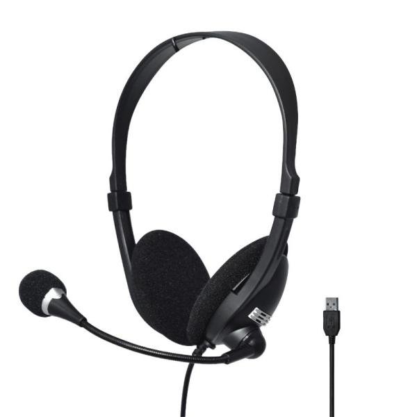 Audífonos Unno ACE 5 HS7205BK USB-A con micrófono