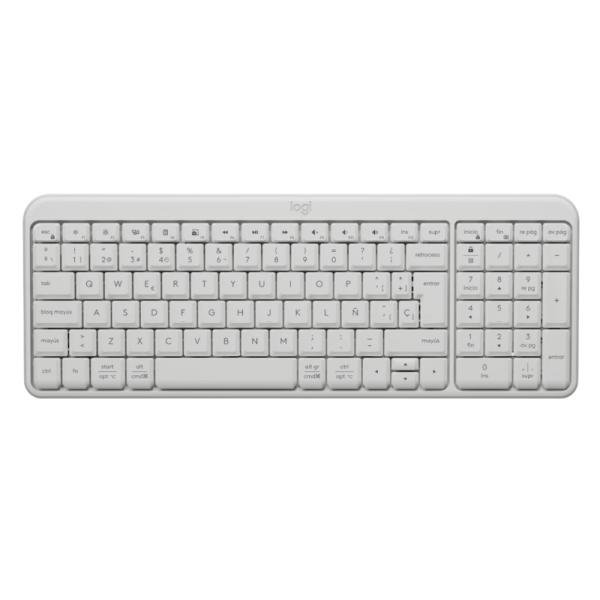 Teclado Logitech K250 COMPACT MEMBRANA inalámbrico BLUETOOTH ESPAÑOL 920-013446