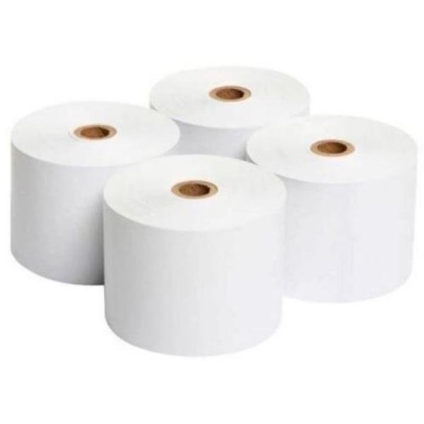 ROLLO CONTINUO TÉRMICO SAT AMERICA 80MM X 60MTS 48G NÚCLEO C60 X caja SATRT8060C60ON