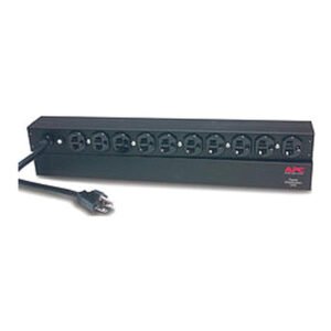 PDU APC AP9563 básica 1U 120 V con diez tomas