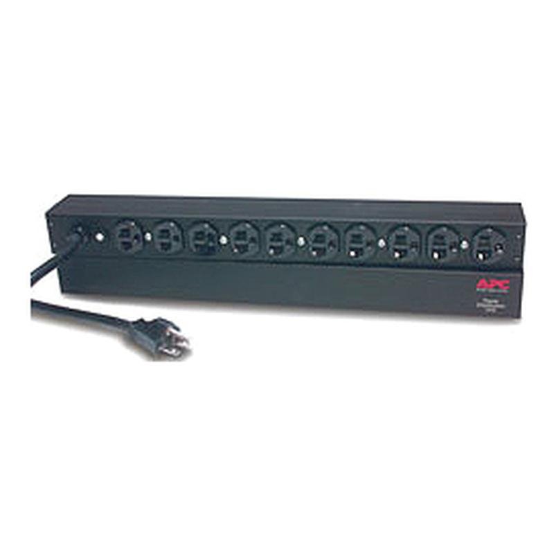 PDU APC AP9563 básica 1U 120 V con diez tomas