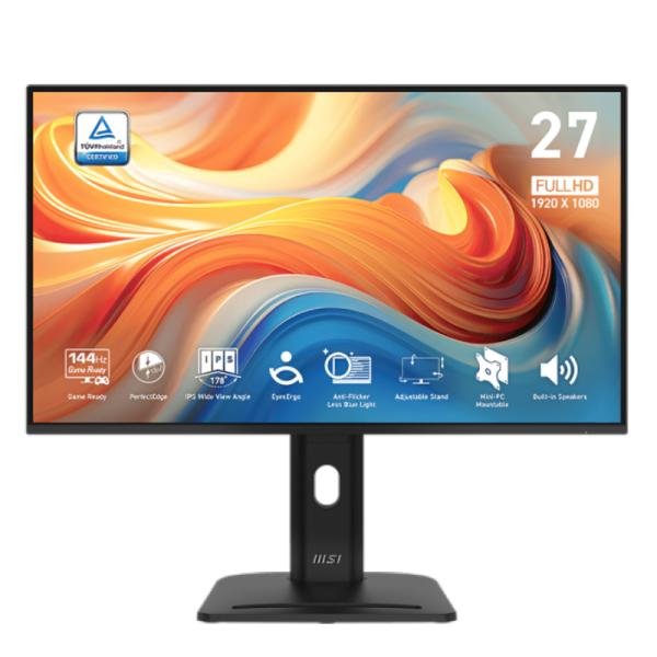 Monitor MSI PRO MP275PG E14 27 PULG PLANA 1920 X 1080 144 HZ PANEL IPS ADAPTIVE-SYNC 9S6-3PE49M-004