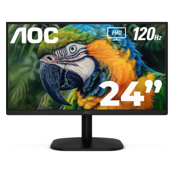 Monitor AOC 24B35H3 24 PULG PLANO 1920X1080 FHD 120 HZ IPS ADAPTIVE SYNC HDMI VGA