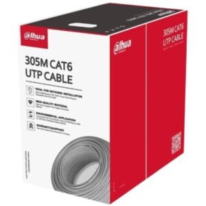 Cable Dahua PFM922I-6UN-C Cat6 CCA 305 m gris