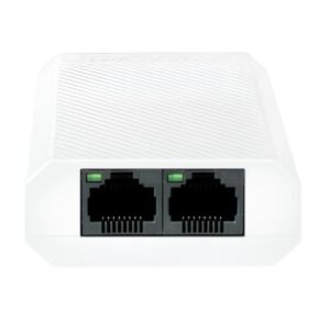 SWITCH Hikvision DS-3E0503DP-E/R 1 puerto GIGABIT POE de ENTRADA 2 puertos GIGABIT POE de SALIDA 10/100/1000 MBPS POE 30 W sin VENTILADOR 301803181