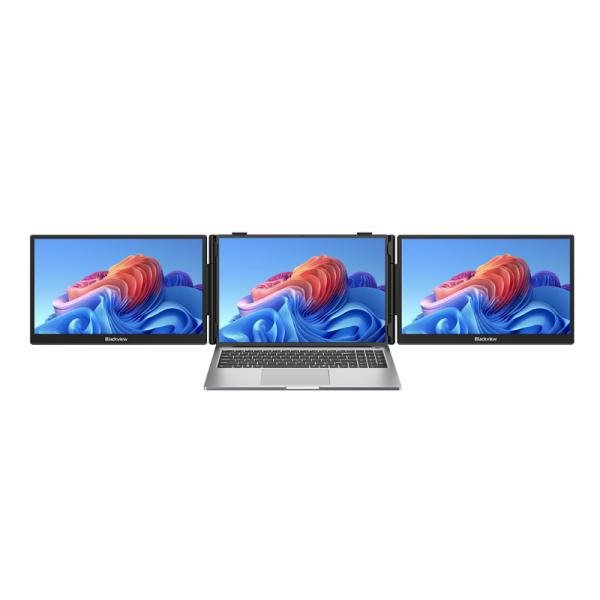 Monitor DUAL PORTÁTIL BLACKVIEW DCM5 14 PULG PLANO 1920X1080 FHD 60 HZ IPS (COMPATIBLE con USB-C de video DP ALT MODE O THUNDERBOLT) ALTAVOZ