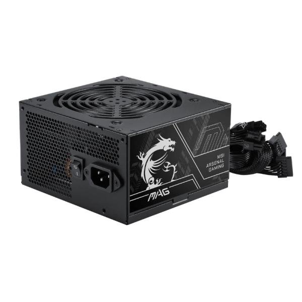 Fuente de poder MSI MAG A700DN II 700W 80 PLUS STANDARD NO MODULAR ATX 306-7ZPVA12-CE0