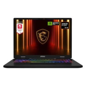 LAPTOP GAMING MSI CROSSHAIR A16 HX INGLES 16 PULG AMD RYZEN 9 8940HX 16GB RAM 1TB SSD RTX 5060 8GB WIN 11 D8WFKG-090US-C