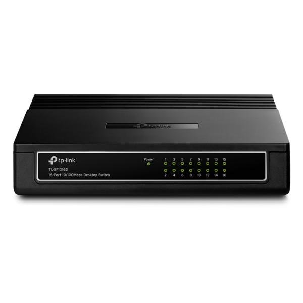 Switch TP-Link TL-SF1016D de 16 puertos Fast Ethernet
