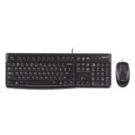 Teclado y mouse Logitech Logitech MK120 MEMBRANA ALÁMBRICO USB ESPAÑOL 920-004428