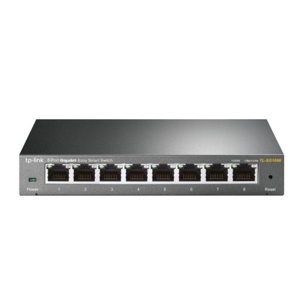 Switch TP-Link TL-SG108E Easy Smart de 8 puertos Gigabit