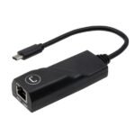 Adaptador Unno AD3002BK USB-C a Ethernet Gigabit