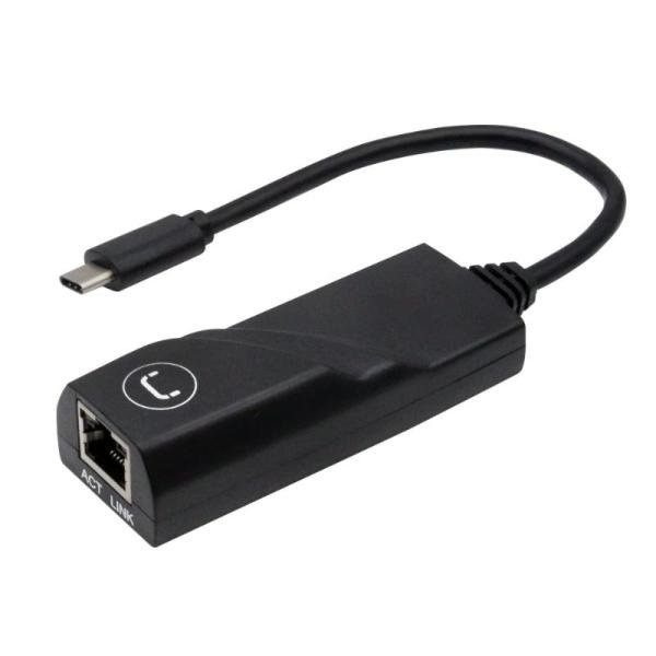 Adaptador Unno AD3002BK USB-C a Ethernet Gigabit